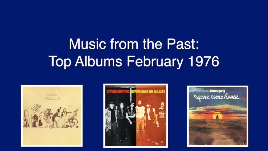 “ABSOLUTE ROCK - The Classic Rock Hour” - Nr. 884 – Music from the Past: Top Albums of Febuary 1976