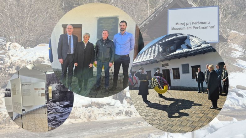 Bild zu: Predsednica Republike Slovenije na Peršmanovi domačiji: spomin, odgovornost in odprta vprašanja