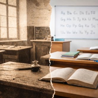 Bild zu:Utrinki iz zgodovine in sedanjosti manjšinskega šolstva na Koroškem