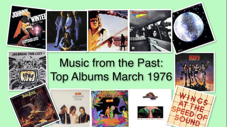 Bild zu: “ABSOLUTE ROCK - The Classic Rock Hour” - Nr. 889 – Music from the Past: Top Albums March 1976