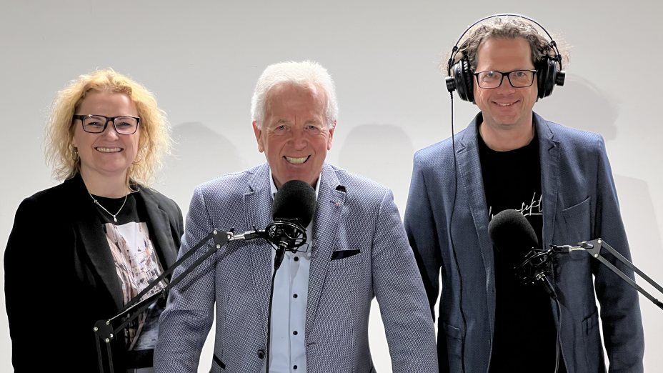 Gl&uuml;cksradio Moosburg mit LAbg Bgm Herbert Gaggl