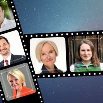 v.lo.n.r.: Stefan Kaineder, Peter Reichmann, Sandra Wassermann, Angelika Kugi, Gudrun Bruckner und Herbert W&ouml;lger