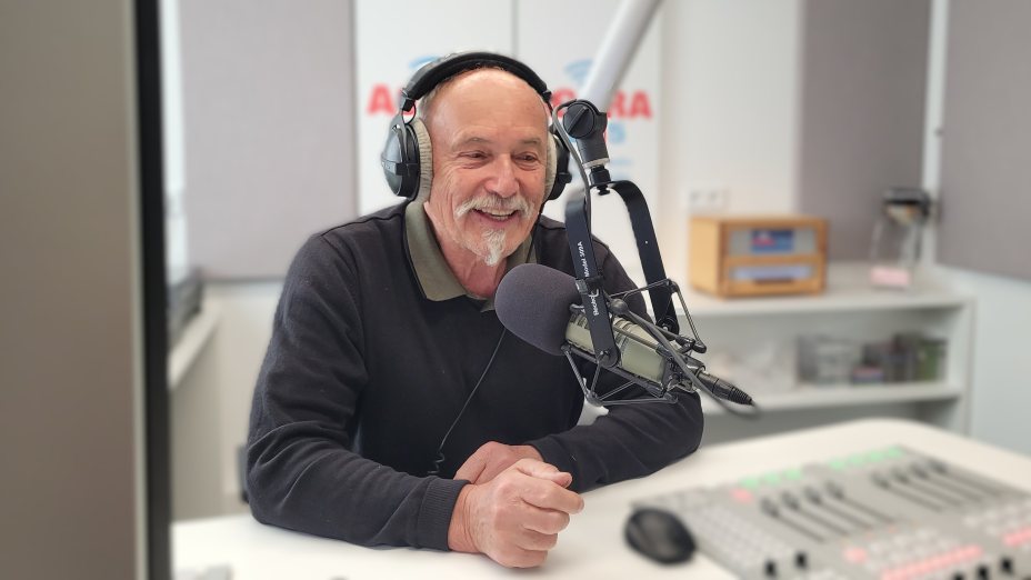 Helmut Gitschthaler im AGORA Studio (c) AGORA/Eherer 