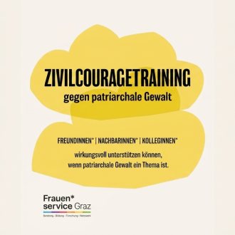 Bild zu:Trening civilnega poguma proti patriarhalnemu nasilju I Zivilcouragetraining gegen patriarchale Gewalt
