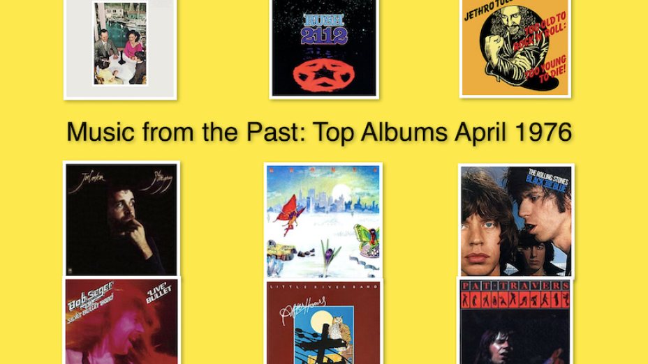 “ABSOLUTE ROCK - The Classic Rock Hour” - Nr. 894 – Music from the Past: Top Albums April 1976