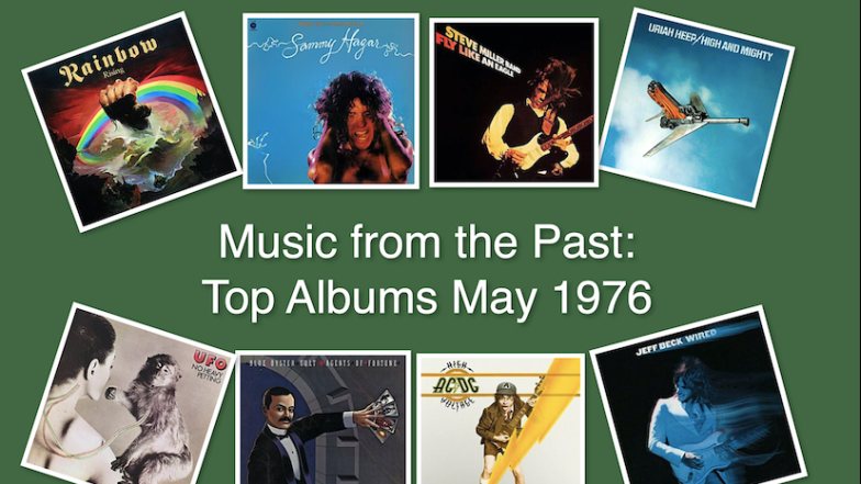 Bild zu: “ABSOLUTE ROCK - The Classic Rock Hour” - Nr. 898 – Music from the Past: Top Albums May 1976 &nbsp;  &nbsp;  &nbsp;   