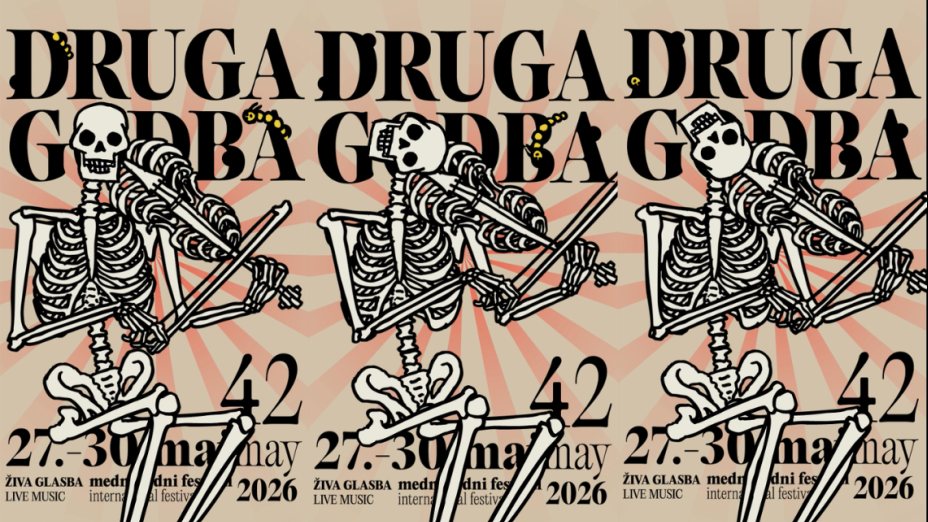 Ritmi, ki premikajo svet na Drugi godbi I Rhythmen, die die Welt bewegen – beim Druga godba Festival