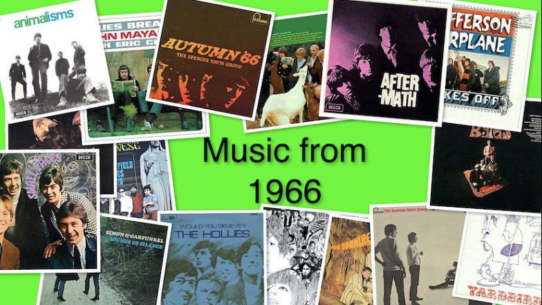 Bild zu: “ABSOLUTE ROCK - The Classic Rock Hour” - Nr. 904 – Music from 1966