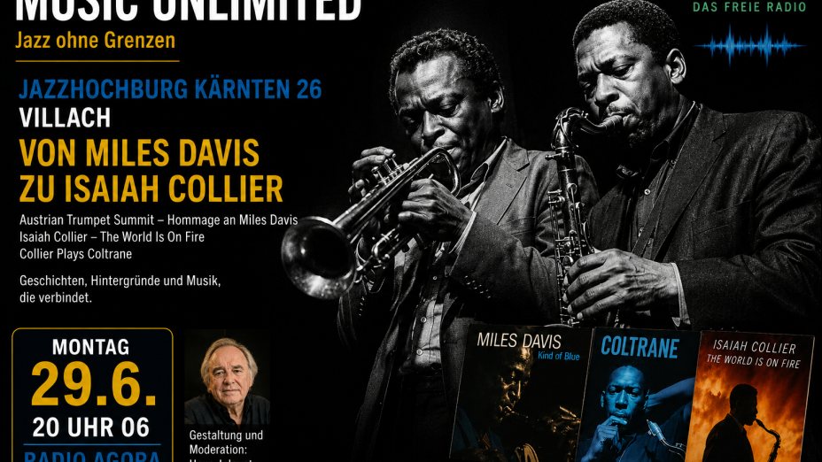 Jazzhochburg Kärnten 26 – Teil 2: Miles Davis, John Coltrane und Isaiah Collier