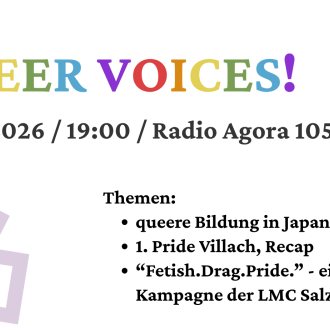 Bild zu:1. Pride Villach und Queer News