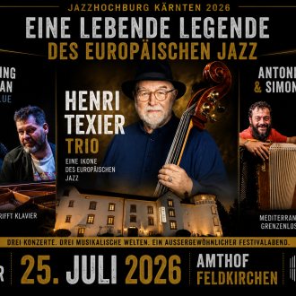 Bild zu:JAZZHOCHBURG KÄRNTEN VOR DEM FINALE – TAKE THE JAZZ TRAIN STIMMT AUF FELDKIRCHEN EIN