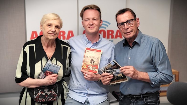 Foto v.l.n.r.: Ljubow Sirota, Alexander Kleinberger, Heinz Pichler / (c) Claudia Eherer-Agora
