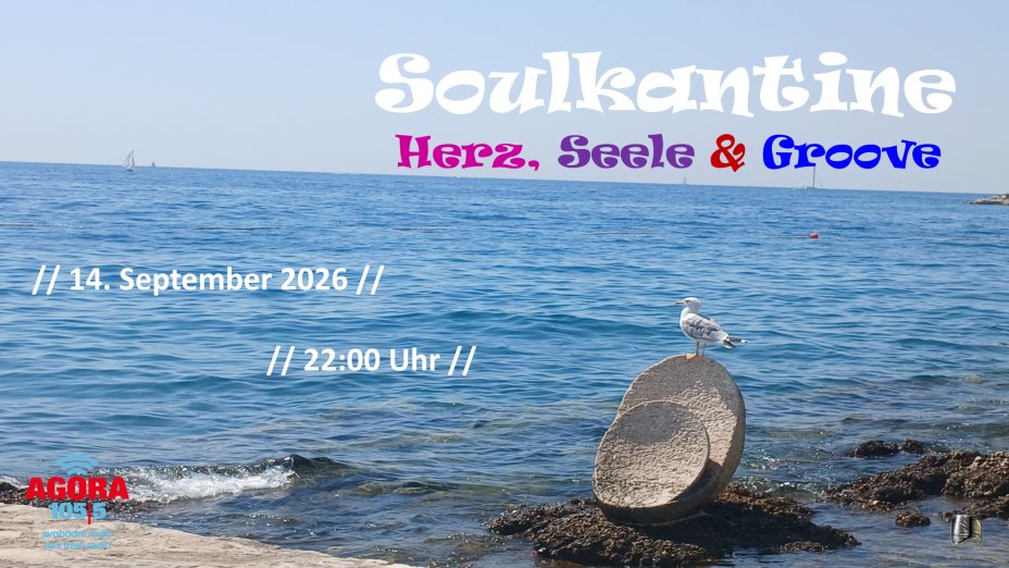 Soulkantine heute Abend um 22:00 Uhr