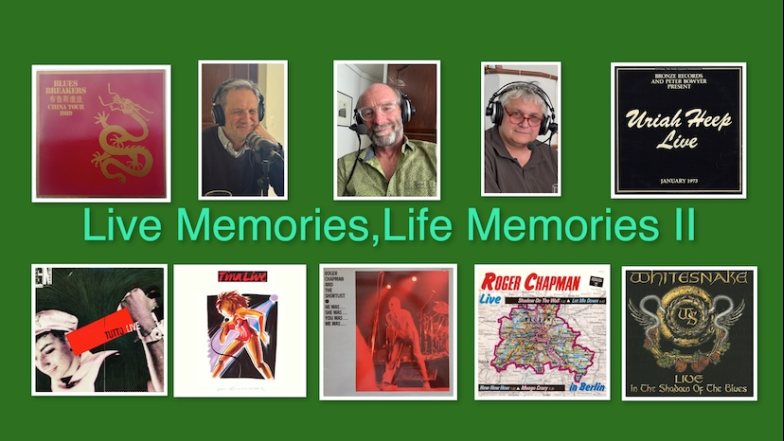 Bild zu: “ABSOLUTE ROCK - The Classic Rock Hour” - Nr. 916 – Live Memories, Life Memories II