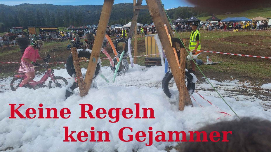 Keine Regeln, kein Gejammer 
