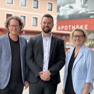 Gl&uuml;cksradio Moosburg mit Dir. Markus Kr&ouml;pfl