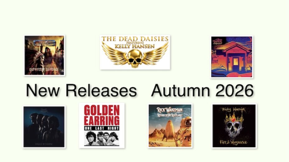 “ABSOLUTE ROCK - The Classic Rock Hour” – Nr. 921 – Autumn Releases 2026