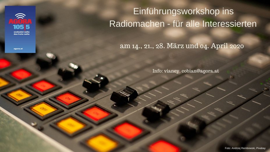 Einführungsworkshop ins Radiomachen für alle Interessierten