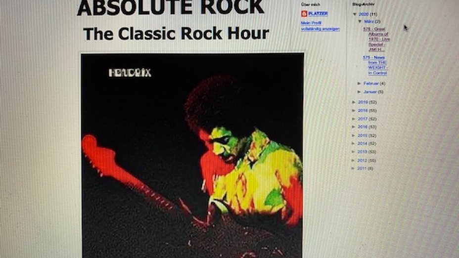 576 -  Great Albums of 1970 – Live Special: JIMI HENDRIX Band of Gypsys