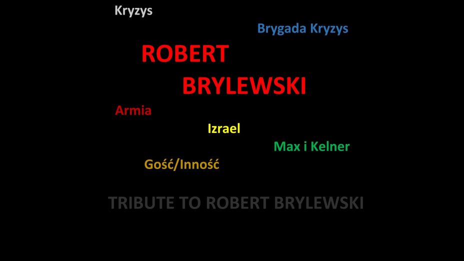 ROBERT BRYLEWSKI - ikona neodvisne scene | die Ikone der unabhängigen Szene