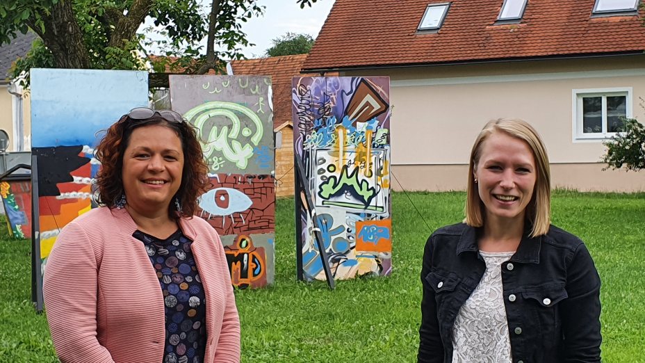 Cornelia Schweiner & Julia Majcan zu Gast in Downtown Bad Radkersburg