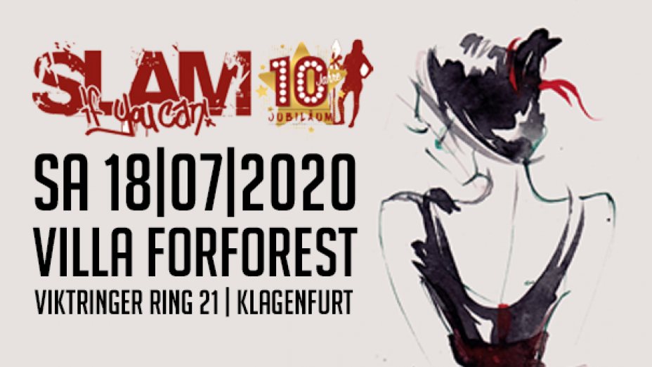 10 Jahre “Slam if you can!”