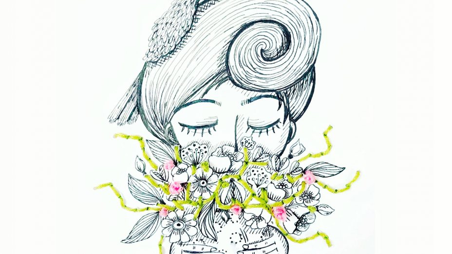 „Imbolc Energy“ Zeichnung von Simone Dueller