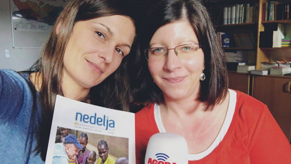 Mateja Rihter ist seit 2018 die Chefredakteurin der Zeitung "Nedelja"