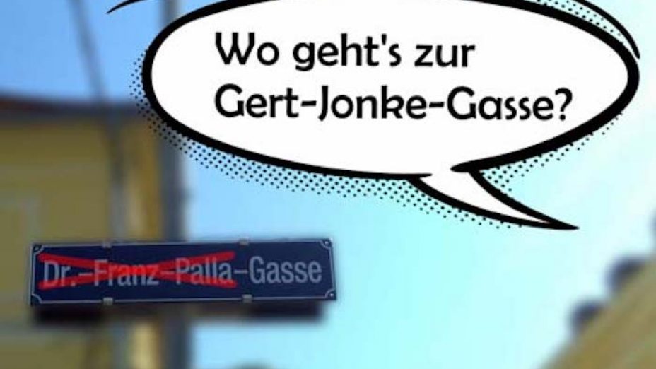 VADA: Wo geht's zur Gert-Jonke-Gasse?