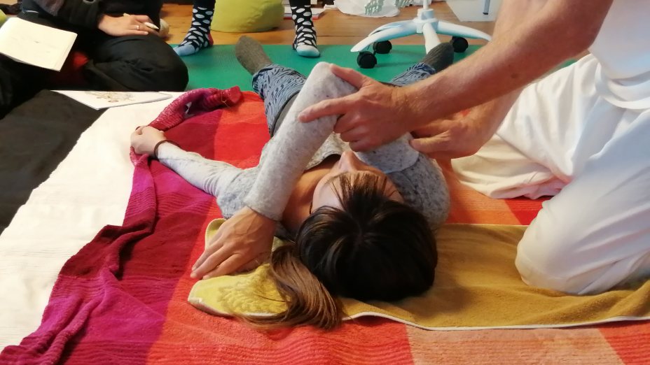 Shiatsu berührt