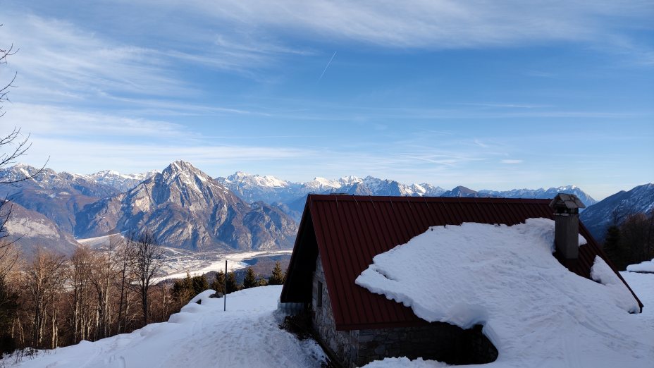 Colle dei Larici - Panorama auf Amariana