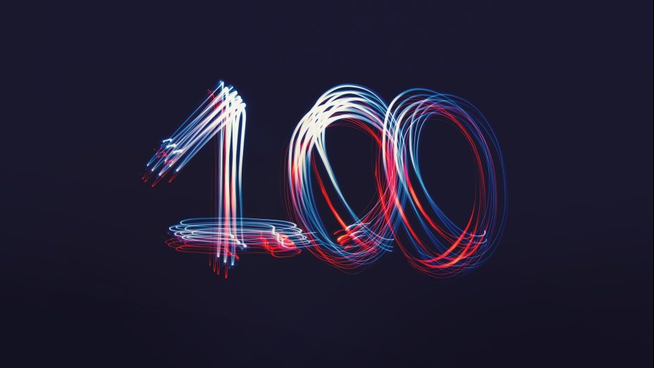 100 + 100 = 2 x 100