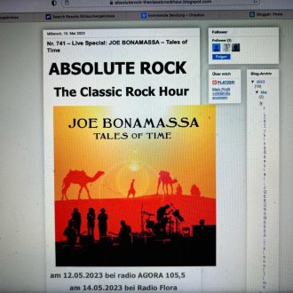 Bild zu:Nr. 741 – Live Special: JOE BONAMASSA – Tales of Time 