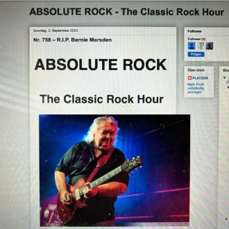 Bild zu:“ABSOLUTE ROCK - The Classic Rock Hour” (Nr. 758) – R.I.P. Bernie Marsden
