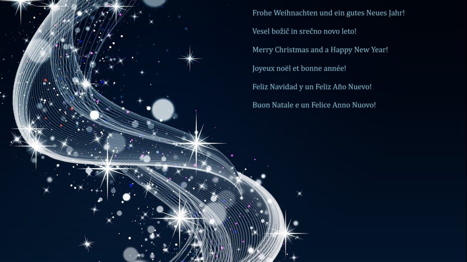 Frohe Weihnachten I Vesel božič 