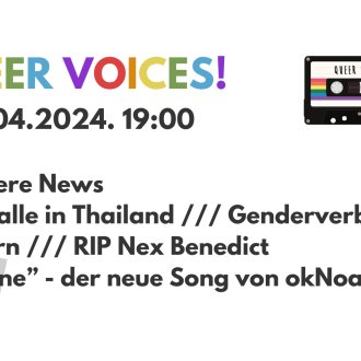 Bild zu:April 2024 - Queere News & “Alone” von okNoah