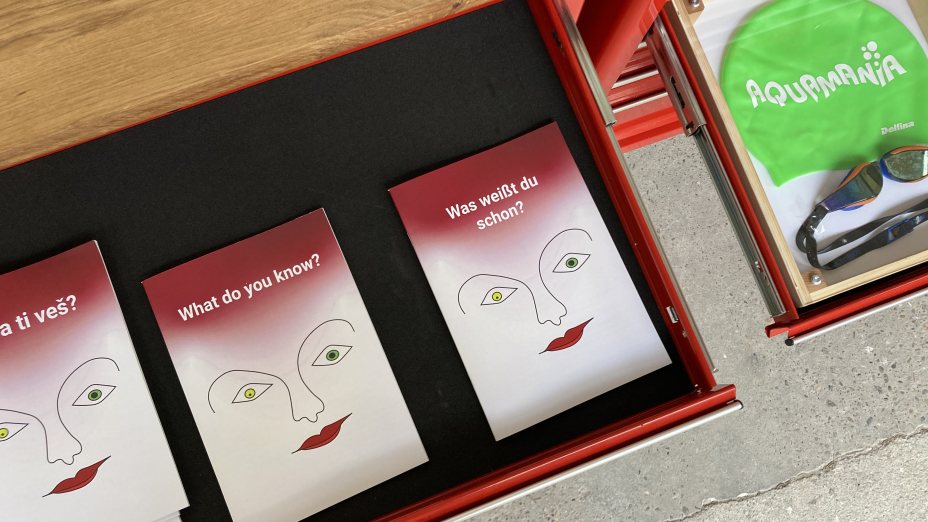 Razstava “Kaj pa ti veš?” I Ausstellung “Was weißt du schon?” 
