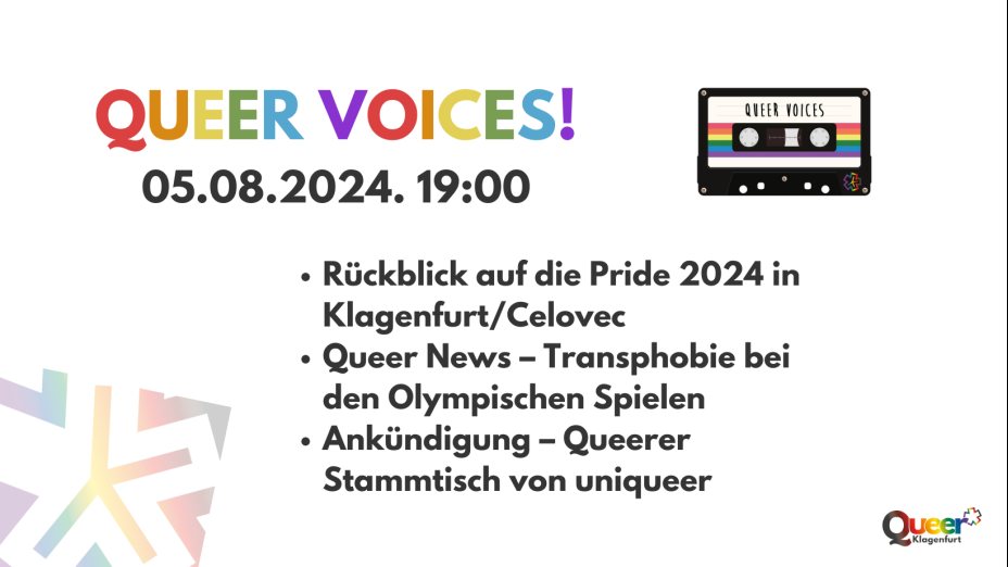 August 2024 - Rückblick Pride 2024, Queerer Stammtisch, News