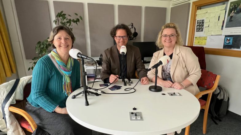 Glücksradio Moosburg mit Rotraud Jungbauer 
Foto: Roland Gruber
