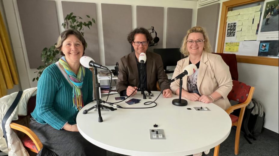 Glücksradio Moosburg mit Rotraud Jungbauer 
Foto: Roland Gruber