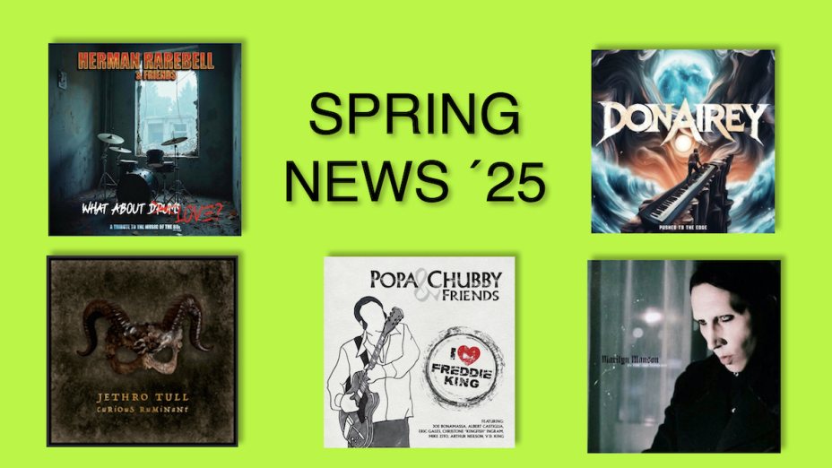 “ABSOLUTE ROCK - The Classic Rock Hour” - Nr. 843 – SPRING NEWS