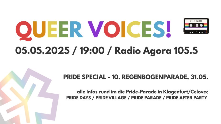 PRIDE SPECIAL - 10 Jahre Pride Klagenfurt/Celovec