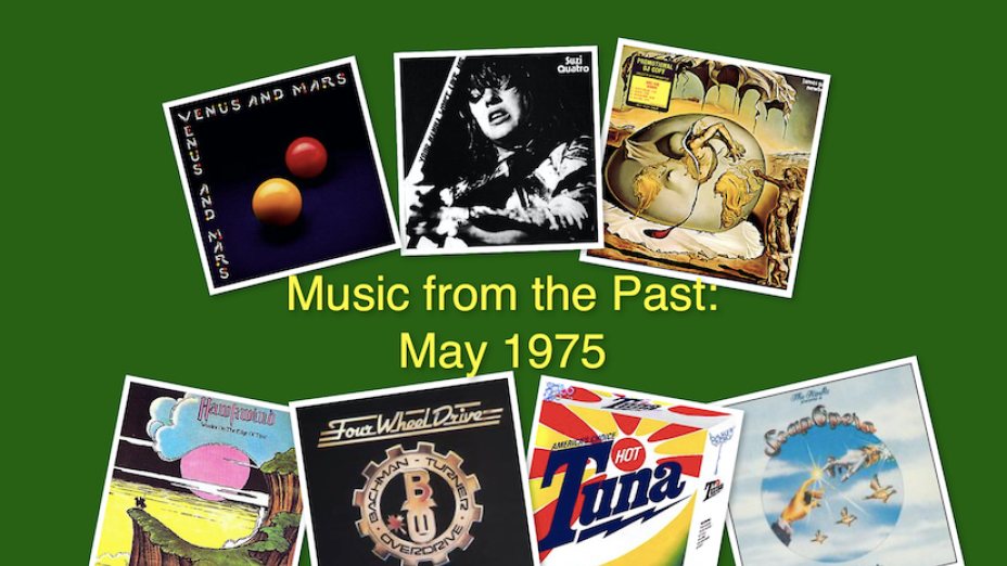 “ABSOLUTE ROCK - The Classic Rock Hour” - Nr. 845 – Music from the Past: May 1975 