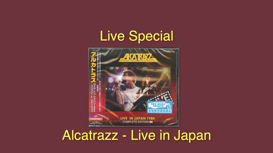 “ABSOLUTE ROCK - The Classic Rock Hour” - Nr. 846 – Live Special:  ALCATRAZZ - Live in Japan