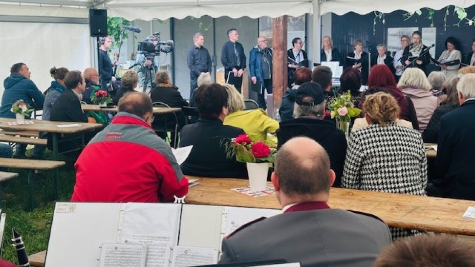 V Pavlovi hiši ponovno zazvenela glasba I Im Pavelhaus erklang erneut Musik
