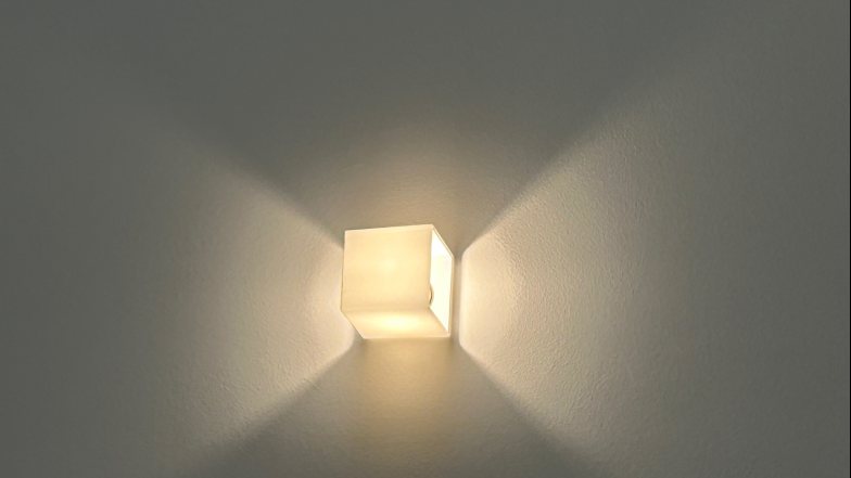Doppelschein-Lichtkegel