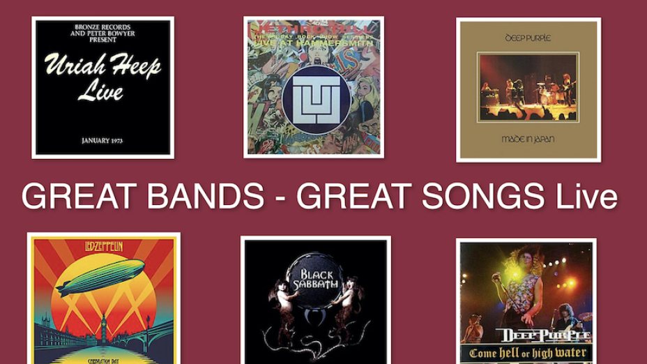 “ABSOLUTE ROCK - The Classic Rock Hour” -Nr. 855 – Great Bands Great Songs Live