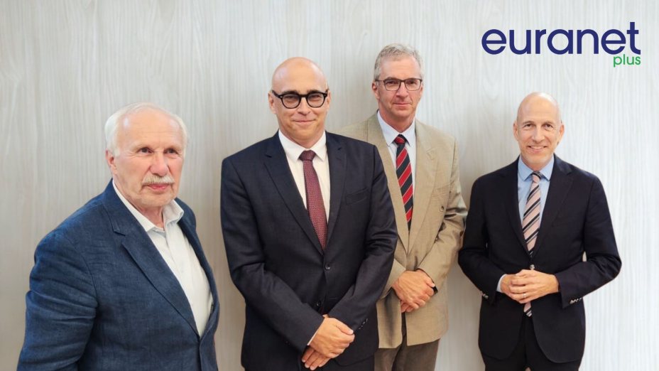Foto v.l.n.r.: E. Nowotny, Martin Wagner, Klaus Masuch und Martin Kocher (c) Ch. Kopetzky