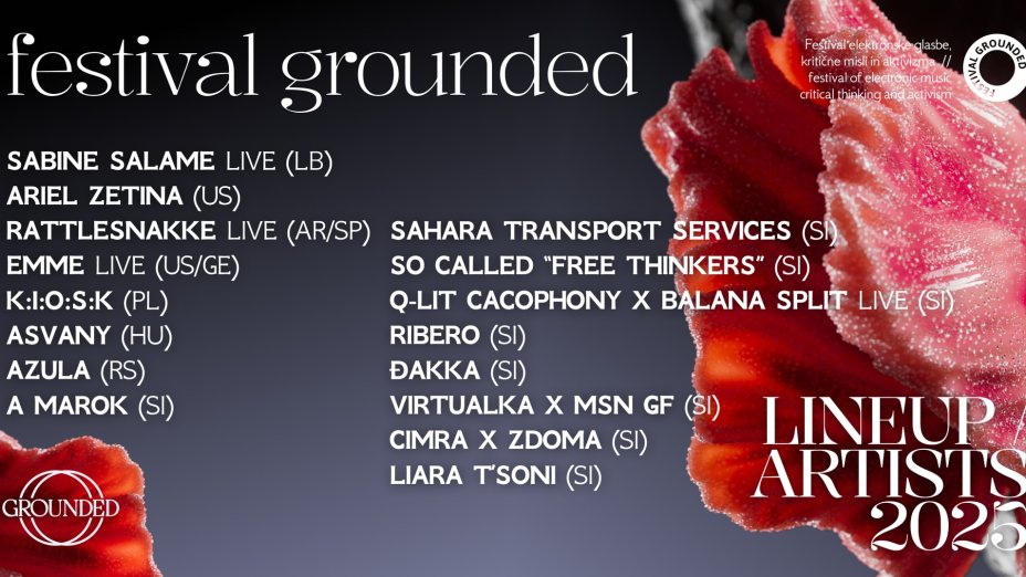 Prihaja festival Grounded I Das Festival Grounded kommt bald