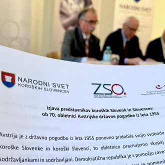 Bild zu:70 let Avstrijske državne pogodbe z vidika koroških Slovenk in Slovencev